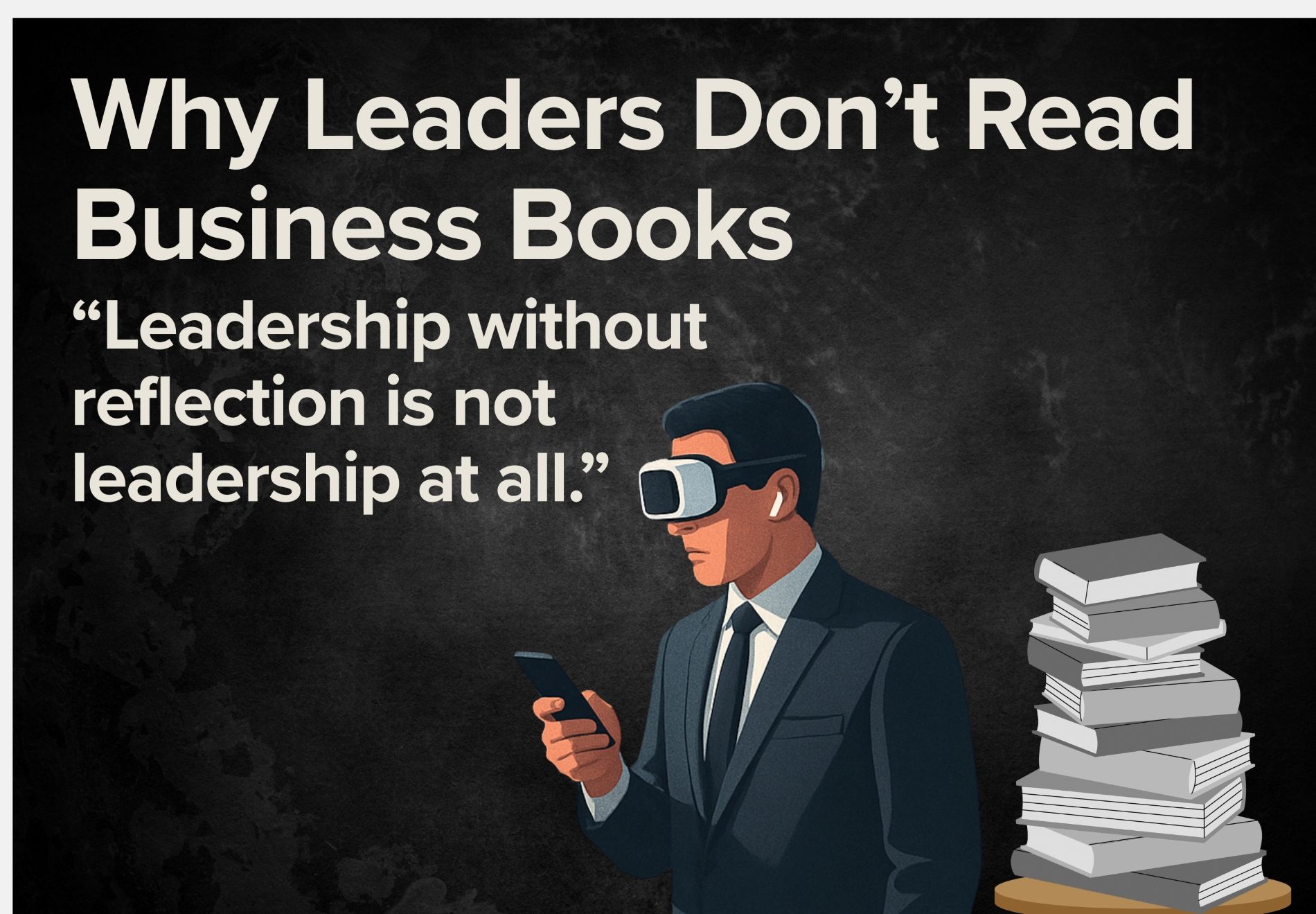 Why Leaders Don’t Read Business Books